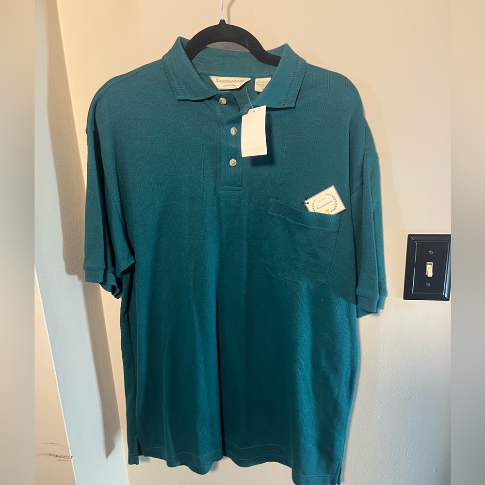 Knit golf polo